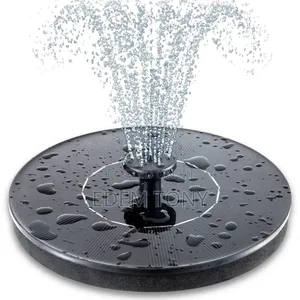 Solar Floating Fountain, for Fish Tanks, Small Garden Ponds
