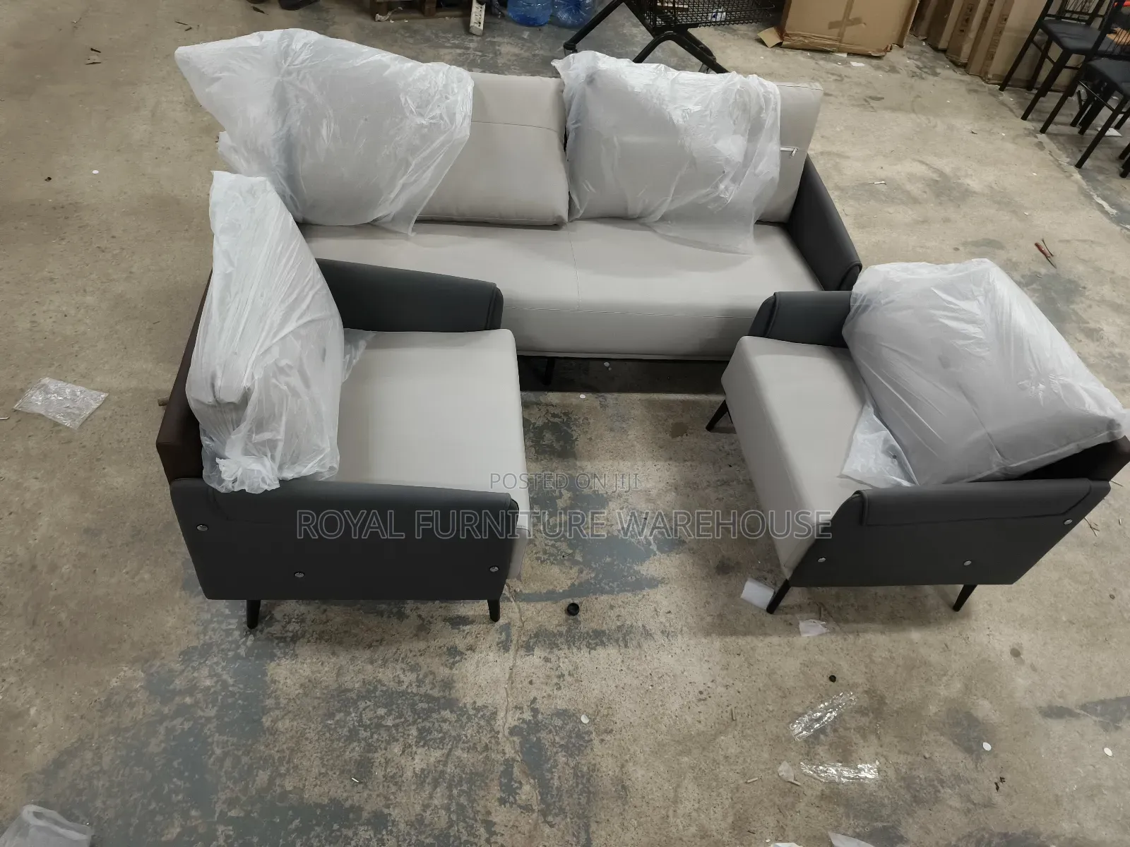 Executive Mid Back Office Sofa Set (Sf-2126)
