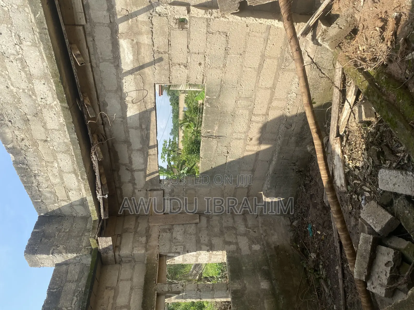 Half Plot , With Building on Top Going Down for Cool Price