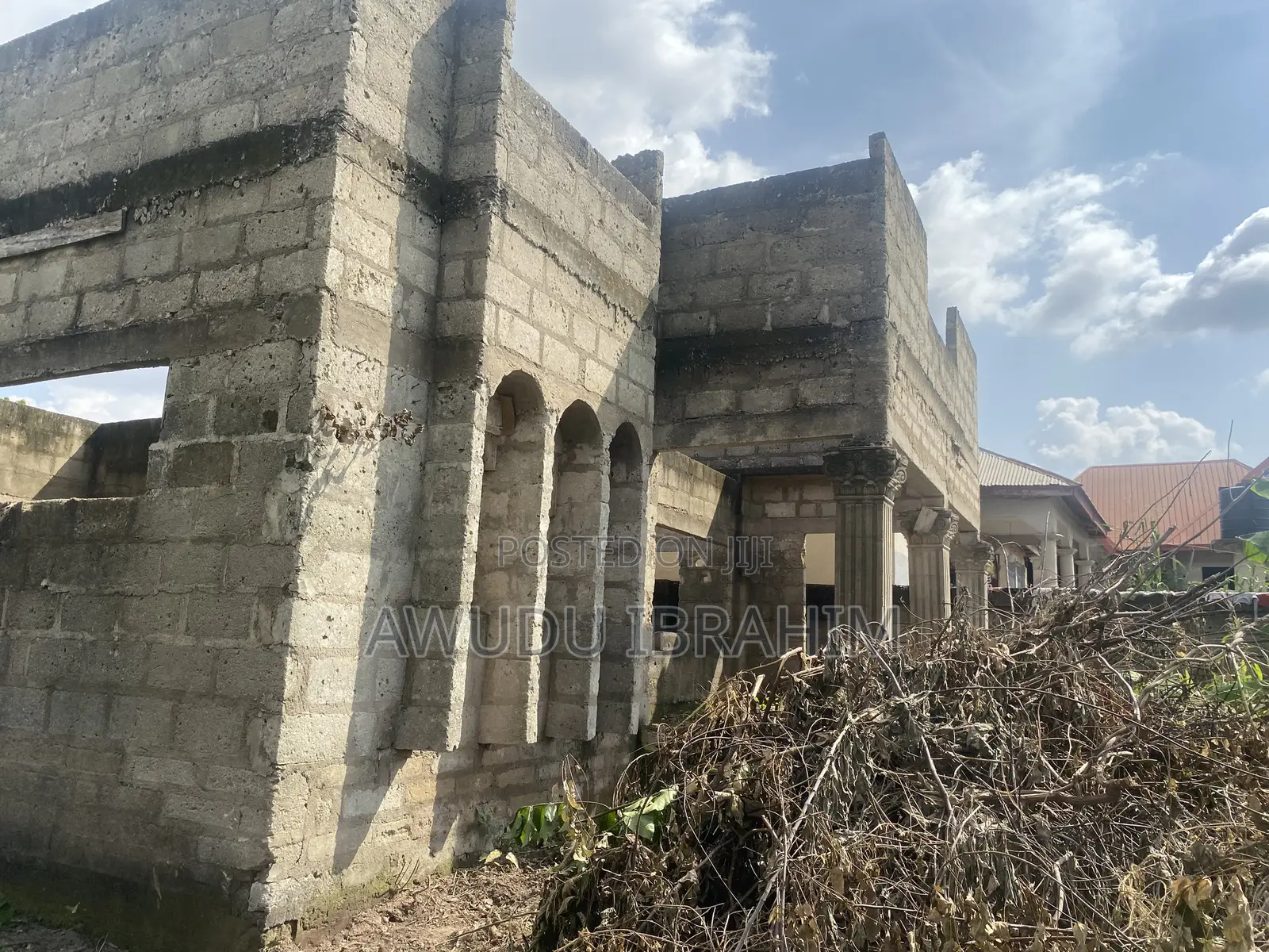 Half Plot , With Building on Top Going Down for Cool Price