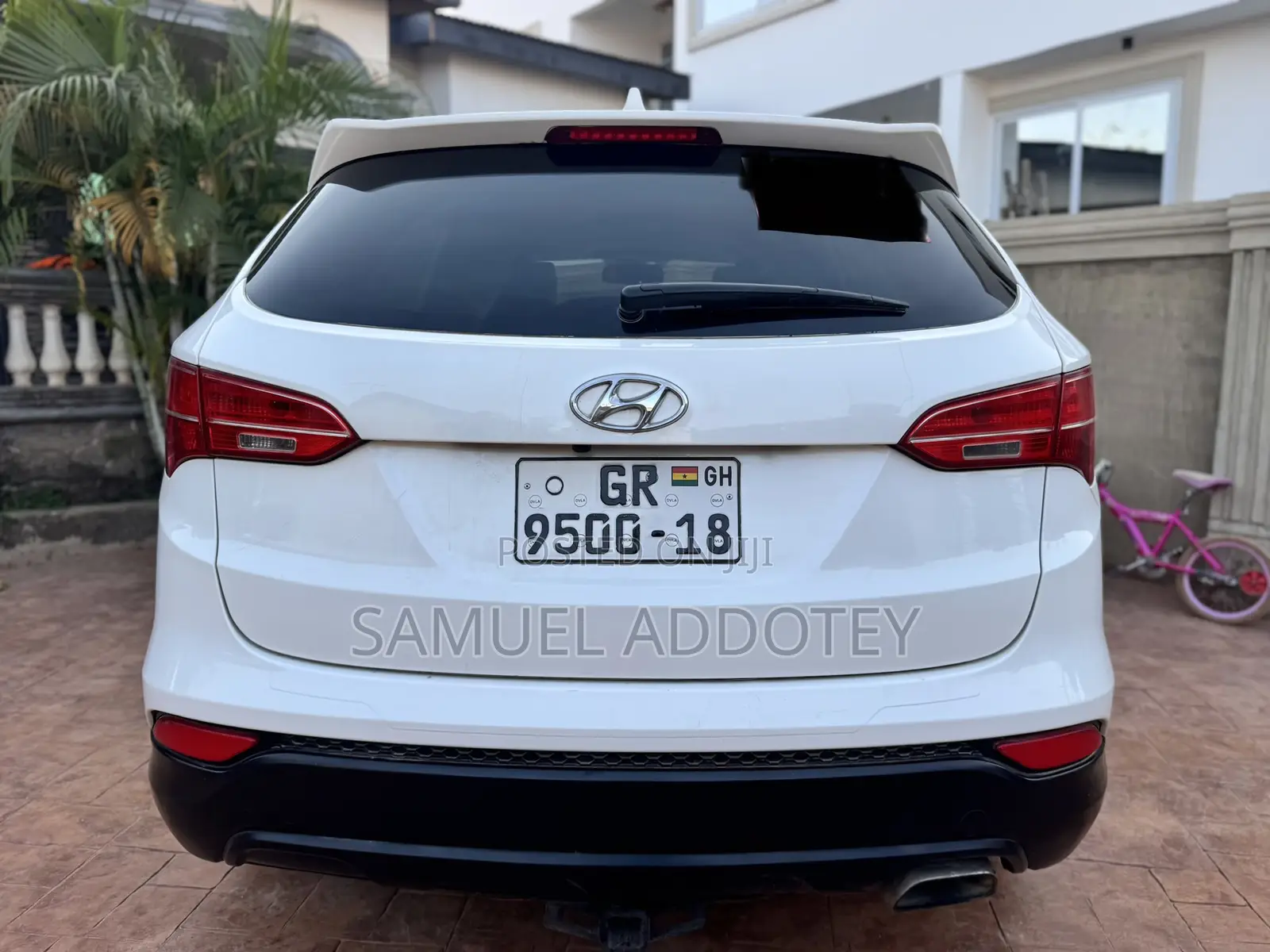 Hyundai Santa Fe 2013 White