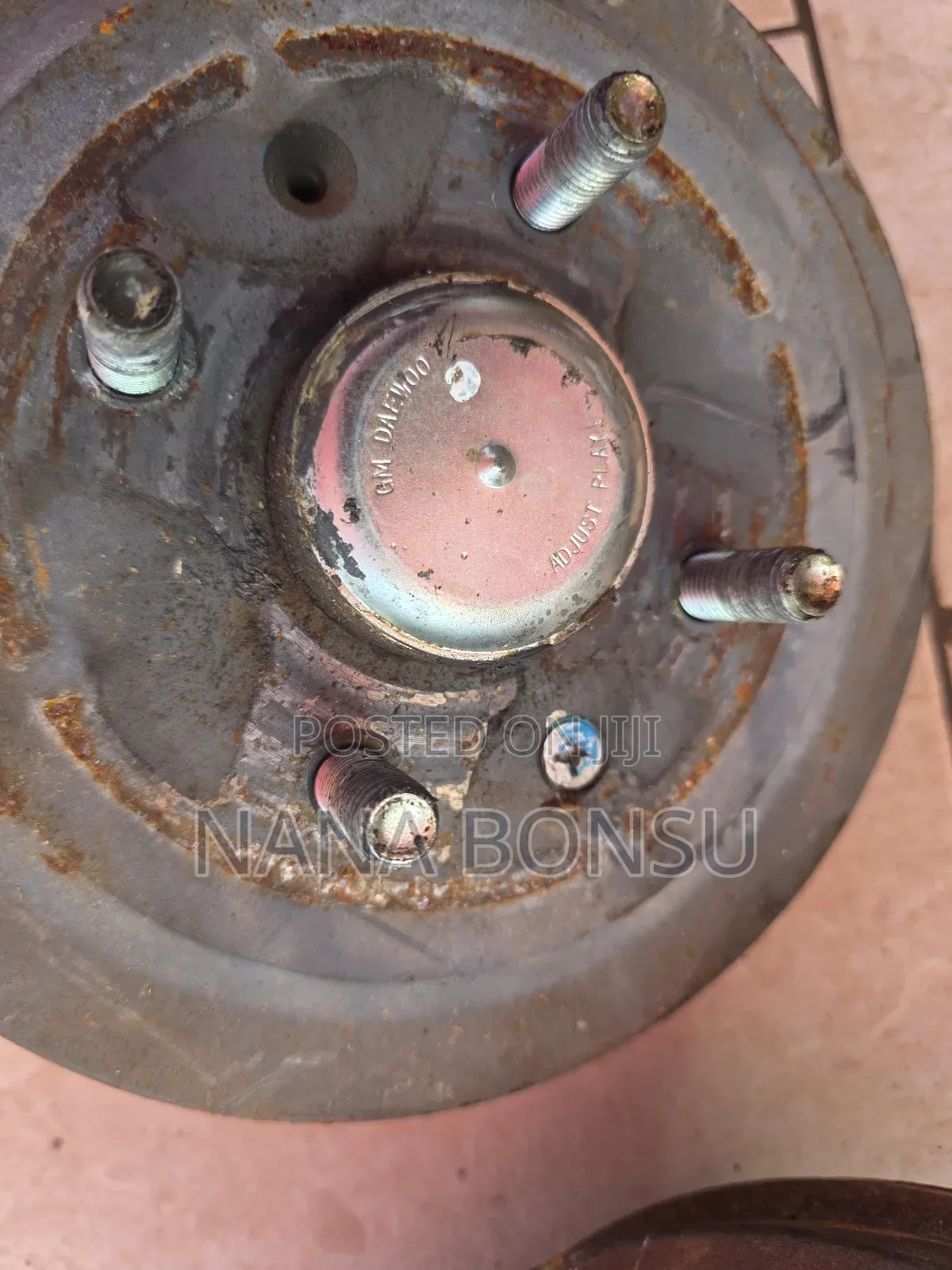 Chevrolet Spark Back Hub