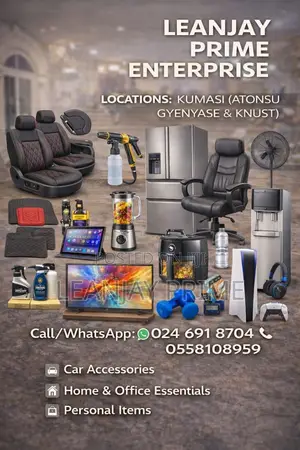 Home and Office Essentials, Personal Items and Car Accessories
