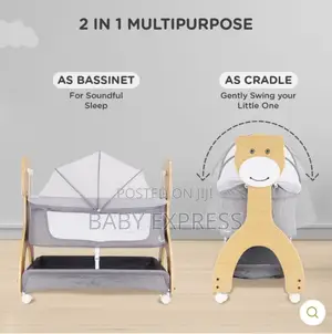 Bedside Musical Swinging Cot Uses Battery Electricity Bluetooth