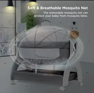 Bedside Musical Swinging Cot Uses Battery Electricity Bluetooth