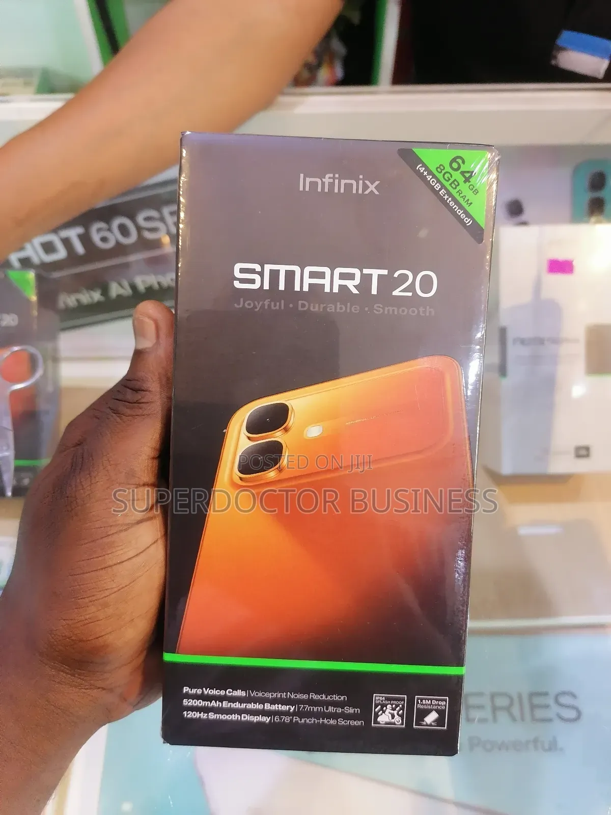 New Infinix Smart 10 64 GB Orange