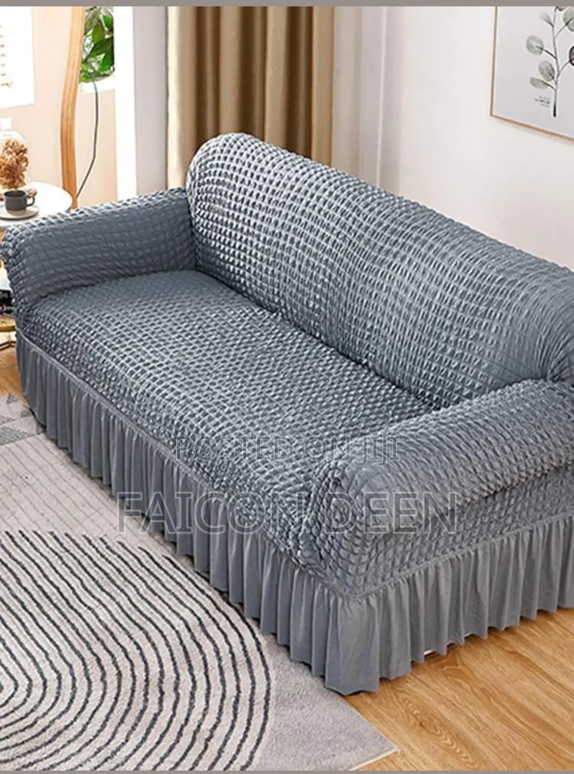 Smart Protection for Large Sofas(Sofa Skirt Covers)Only Sold as a Set