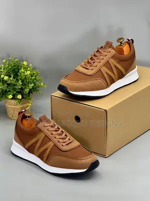 Terrastride Classic Brown Sneakers (White Sole Edition)