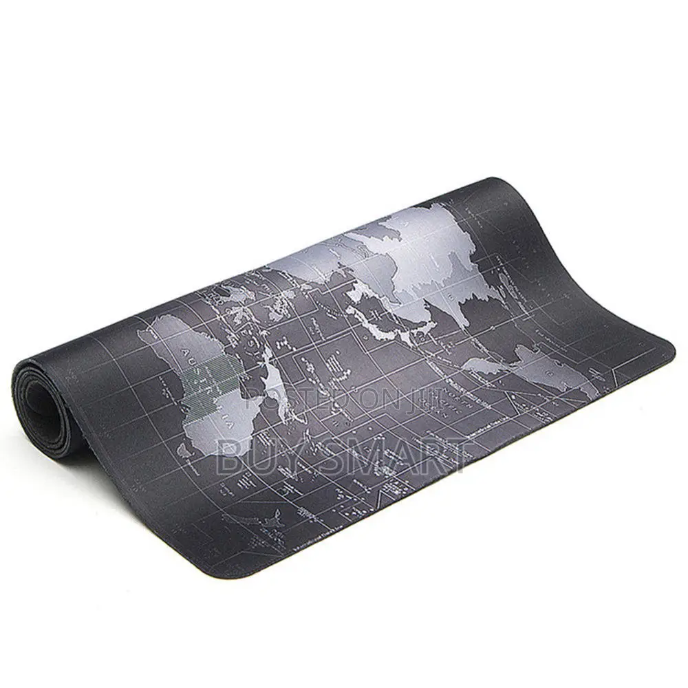 30x80 World Map Mousepad