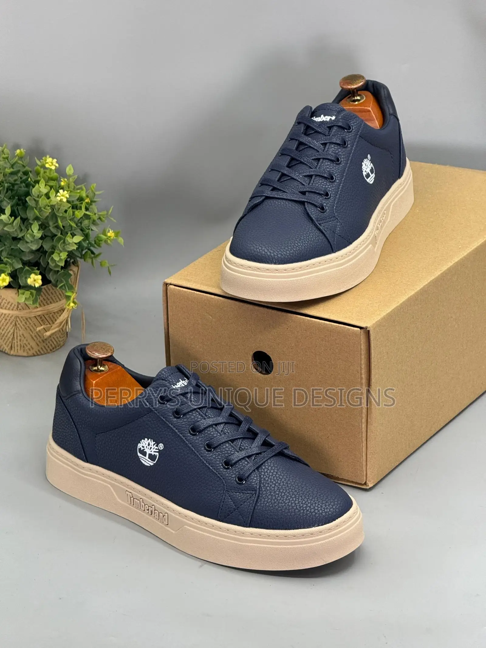 Navystride Urban Slip-on Sneakers (Navy Blue Edition)