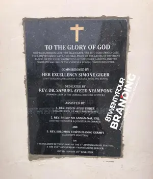 Commissioning Plaque