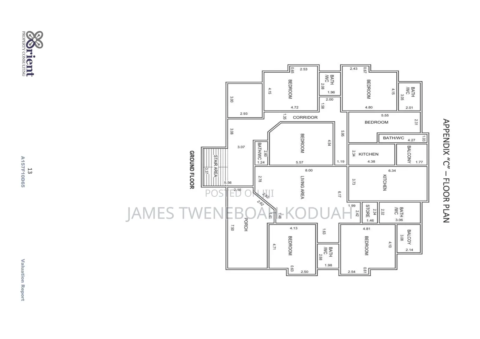 15bdrm Block of Flats in Ejisu-Juaben Municipal for sale