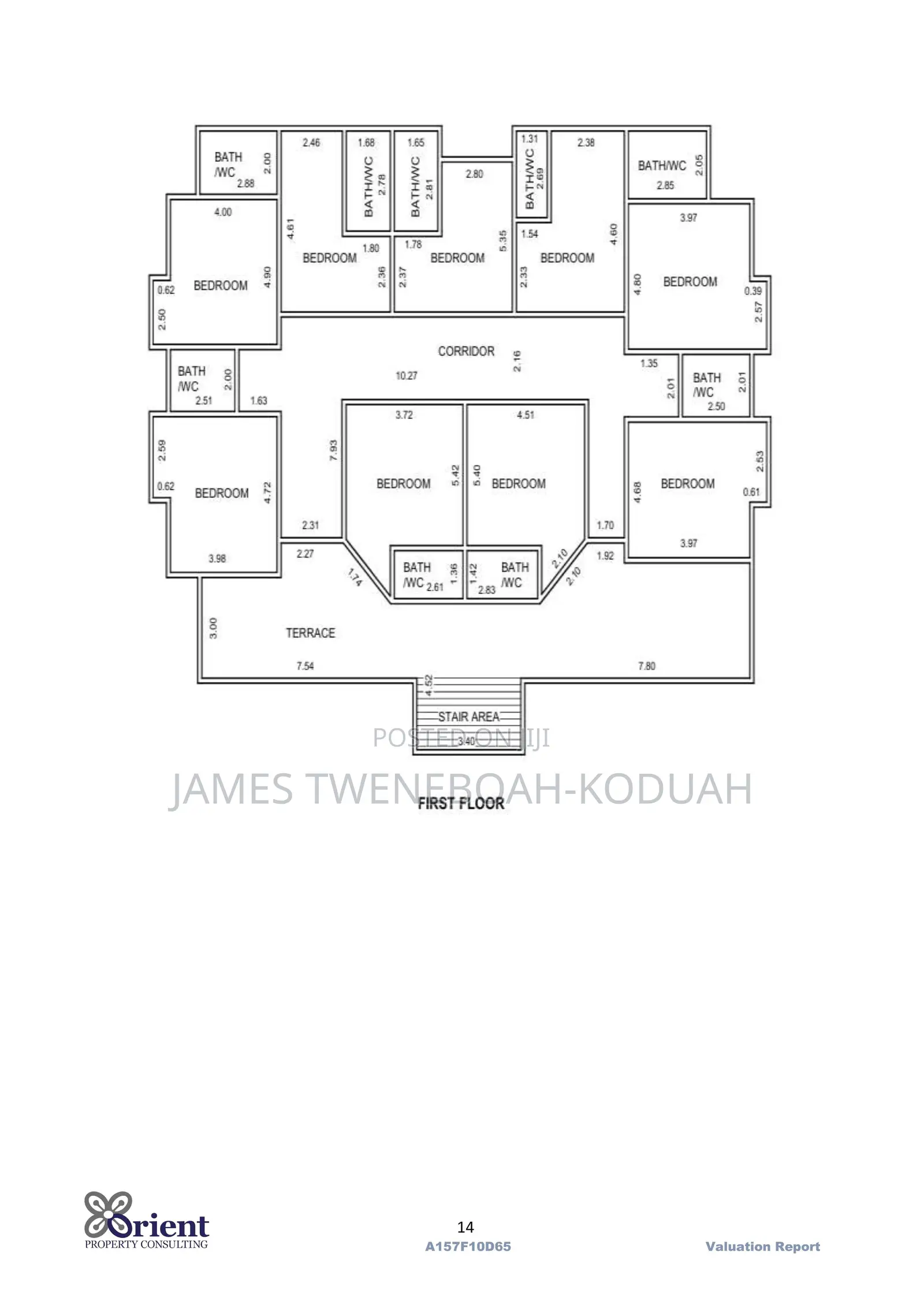 15bdrm Block of Flats in Ejisu-Juaben Municipal for sale