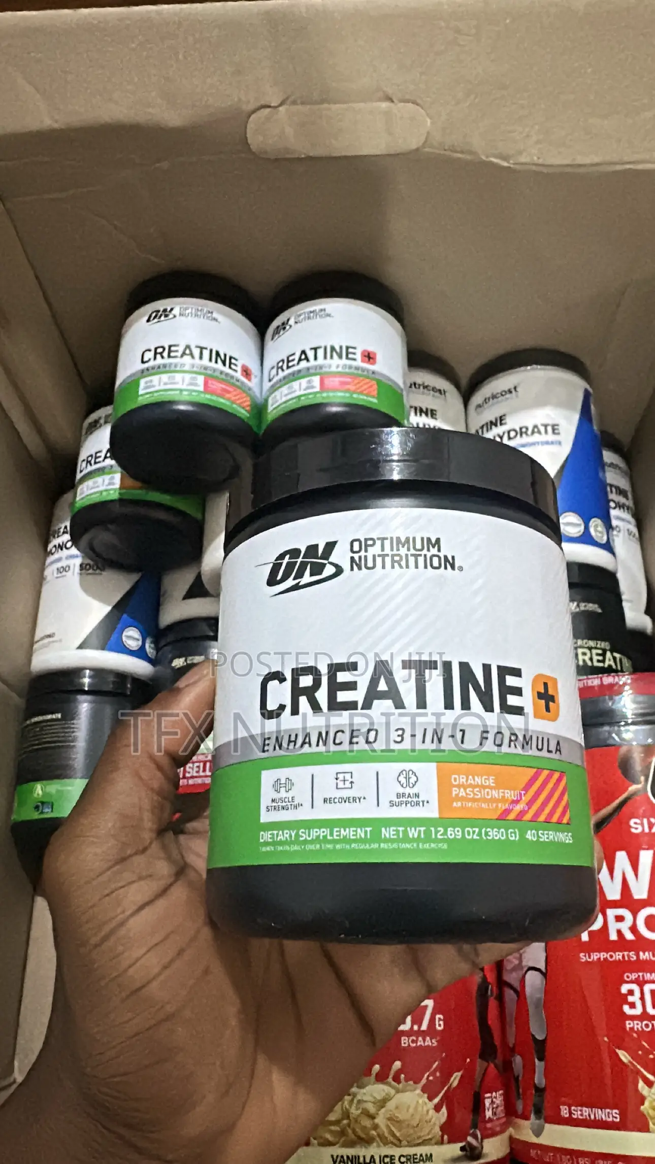 Optimum Nutrition 3 in 1 Enhanced Creatine +