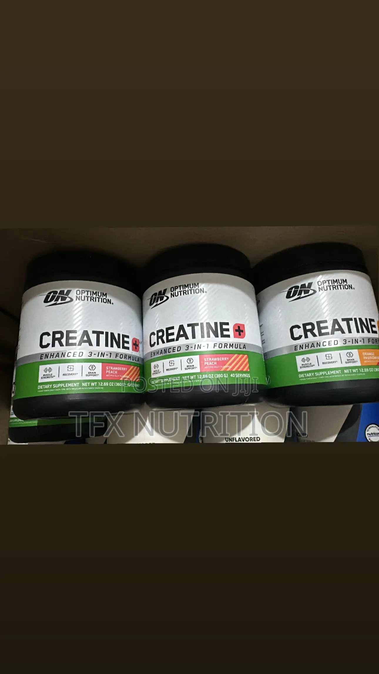Optimum Nutrition 3 in 1 Enhanced Creatine +