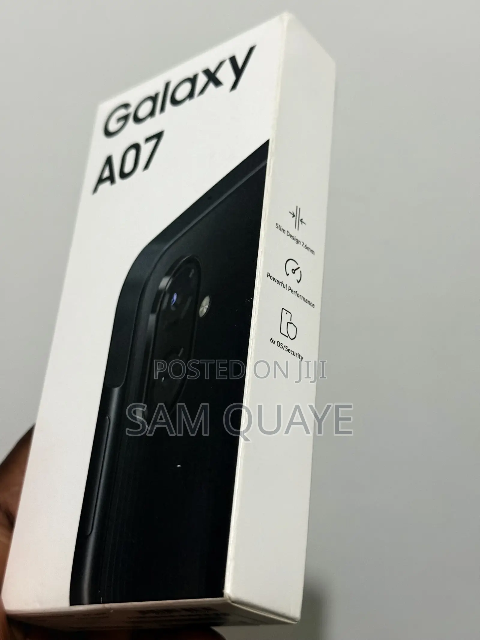 New Samsung Galaxy A07 4G 128 GB Black