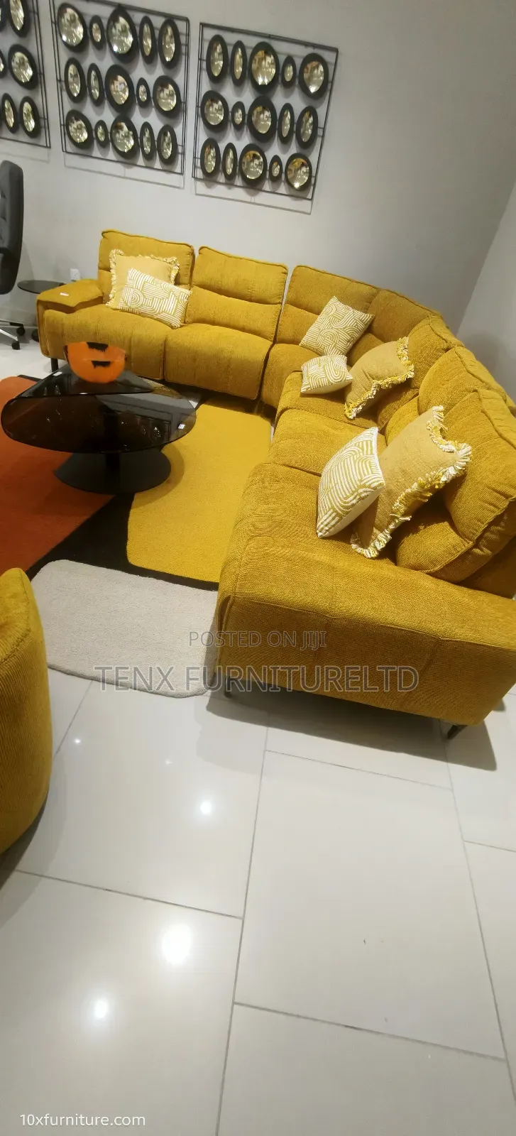 Sofa Corner(Yellow)