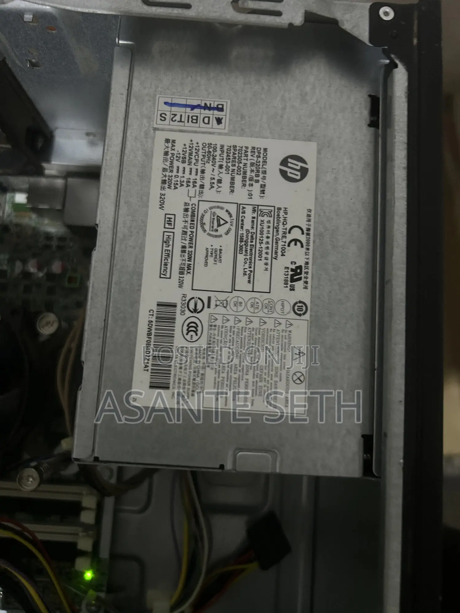Hp Tower 4 and 6pins Power Supply( Psu)