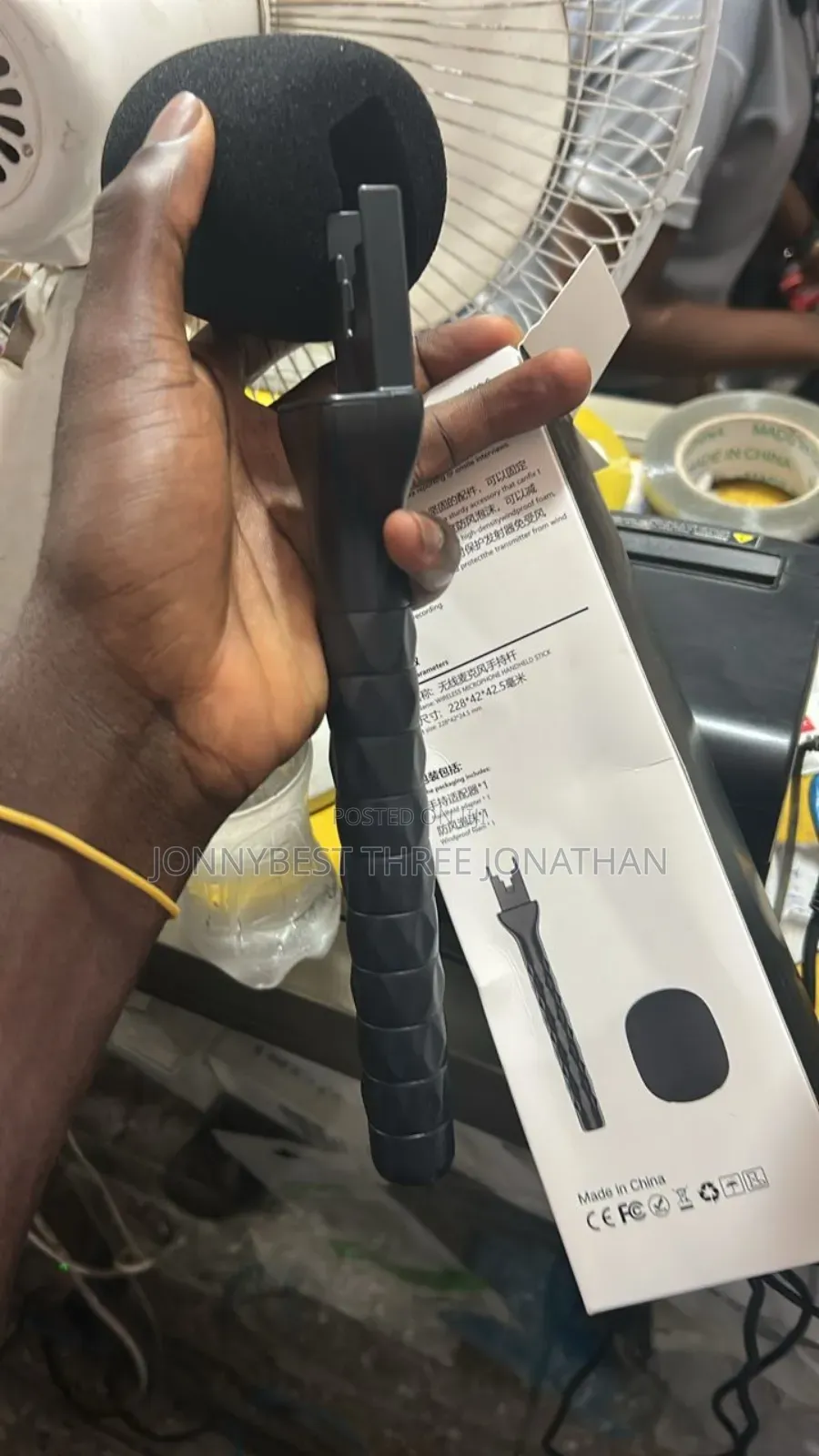 Wireless Mic Holder