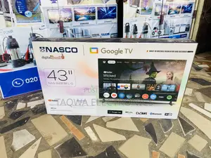New Upgraded Nasco 43 Inch Smart Google Tv