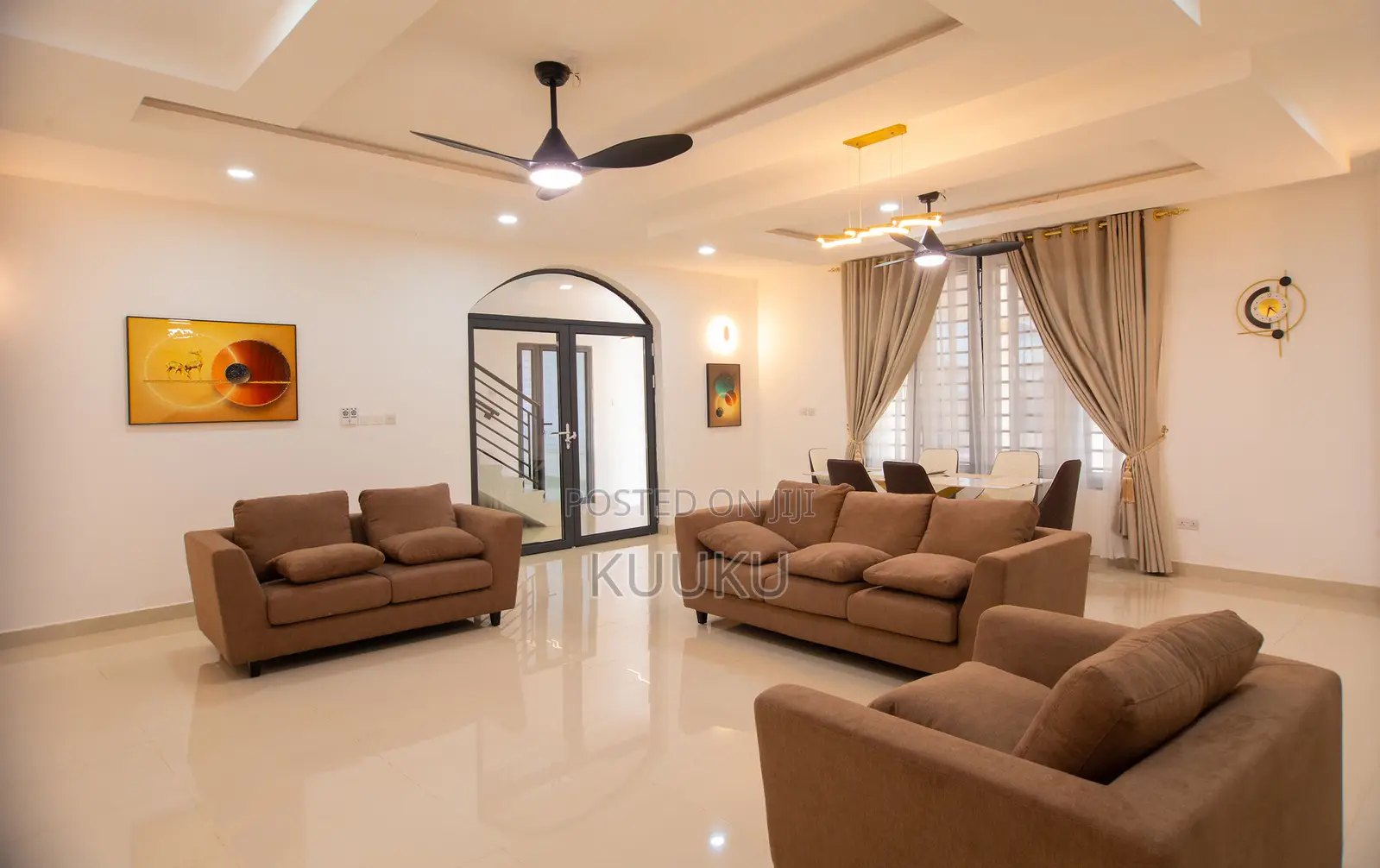 Furnished 4bdrm House in Community 25 for rent