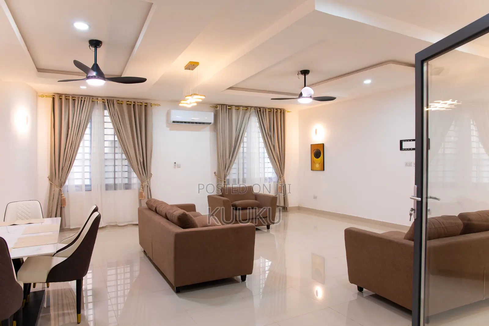 Furnished 4bdrm House in Community 25 for rent