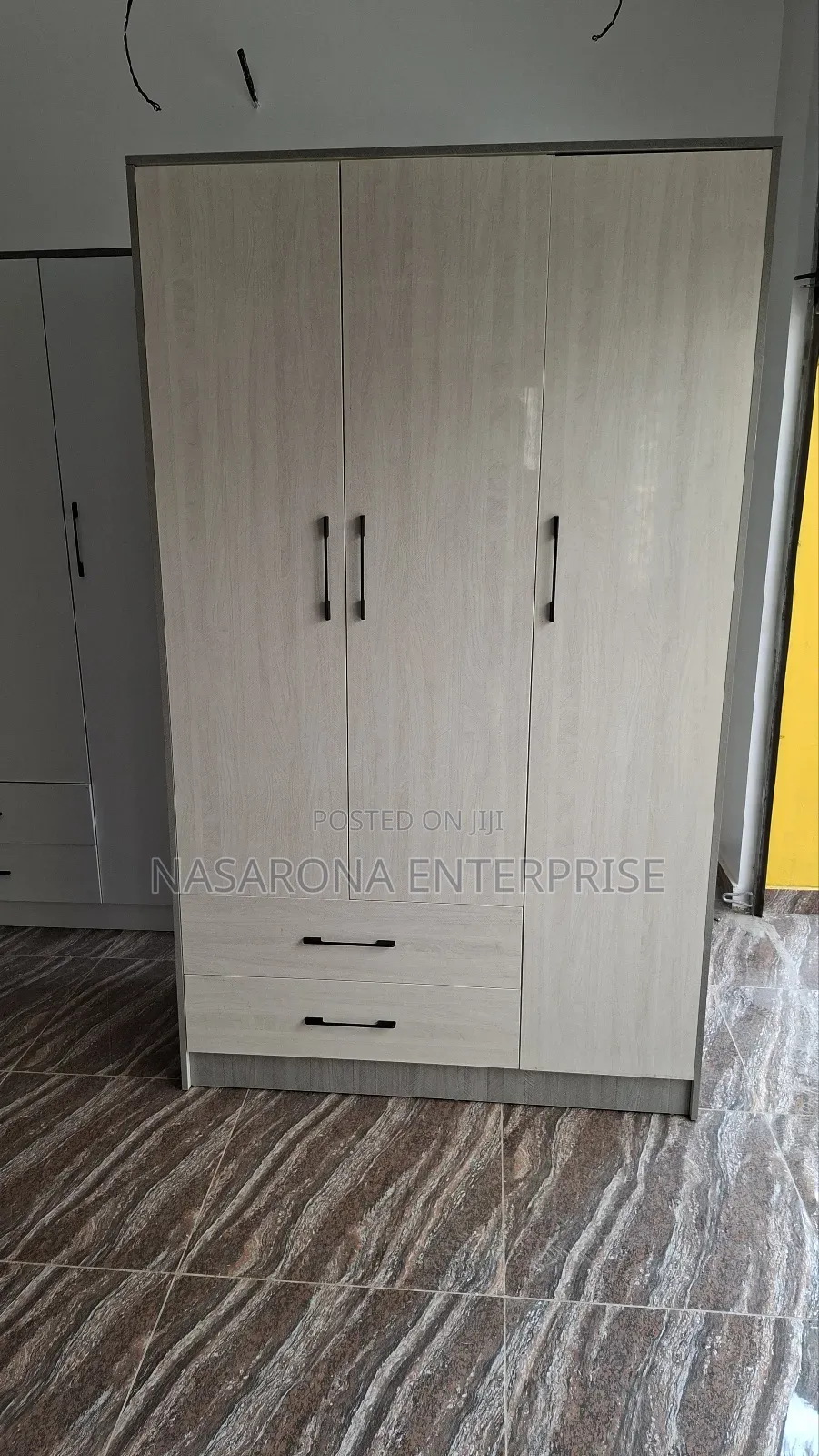 Double Wardrobe With 2drawers 120x55x200cm