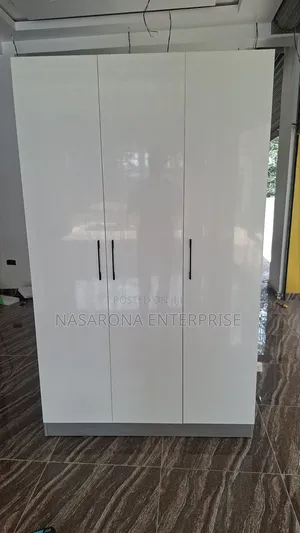 43-B Laminated Double Wardrobe 120x55x200cm