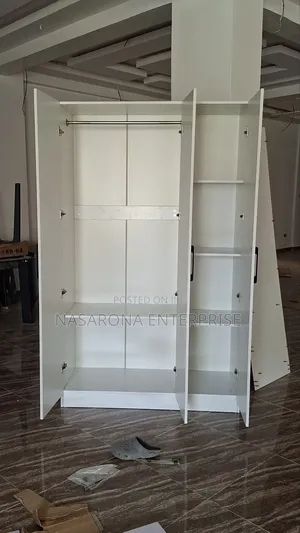43-B Laminated Double Wardrobe 120x55x200cm
