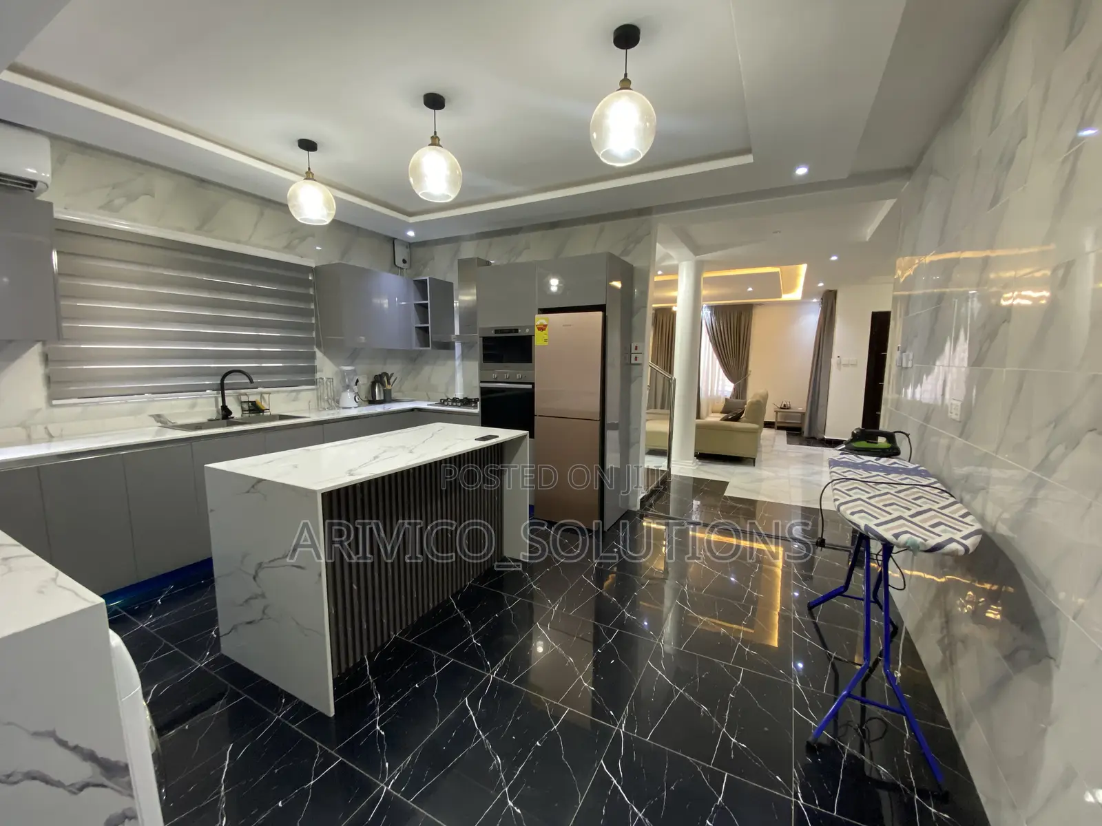 Furnished 4bdrm House in American House, Accra Metropolitan for rent