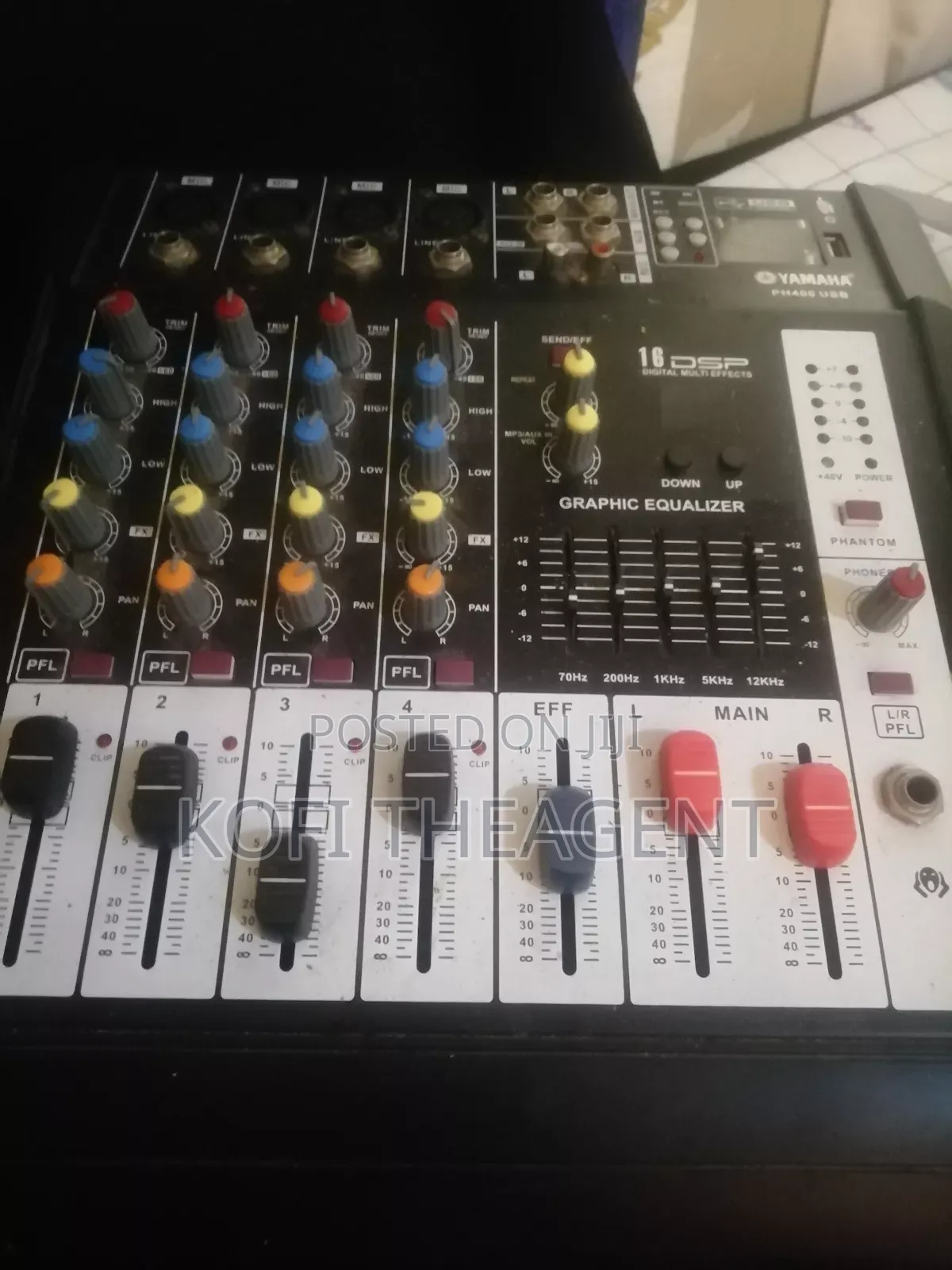 Yamaha Ph400 Powered 4channel Mixer