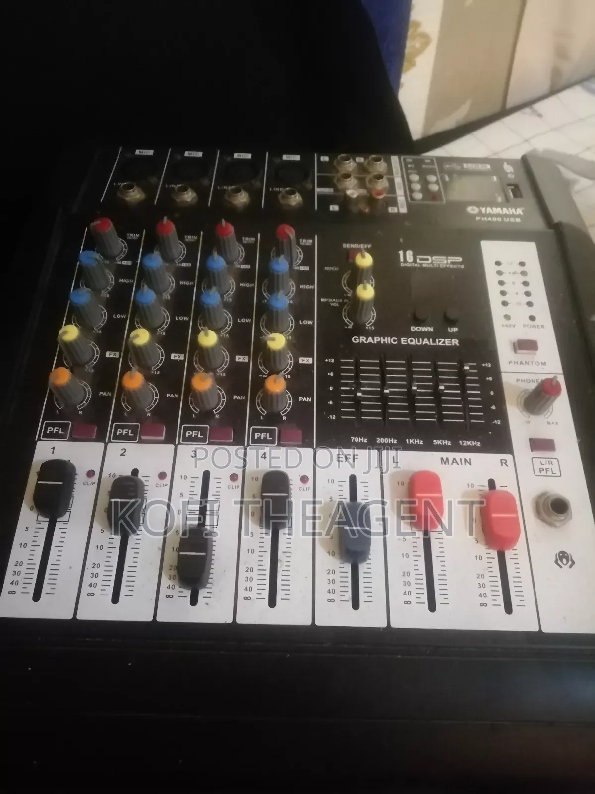 Yamaha Ph400 Powered 4channel Mixer