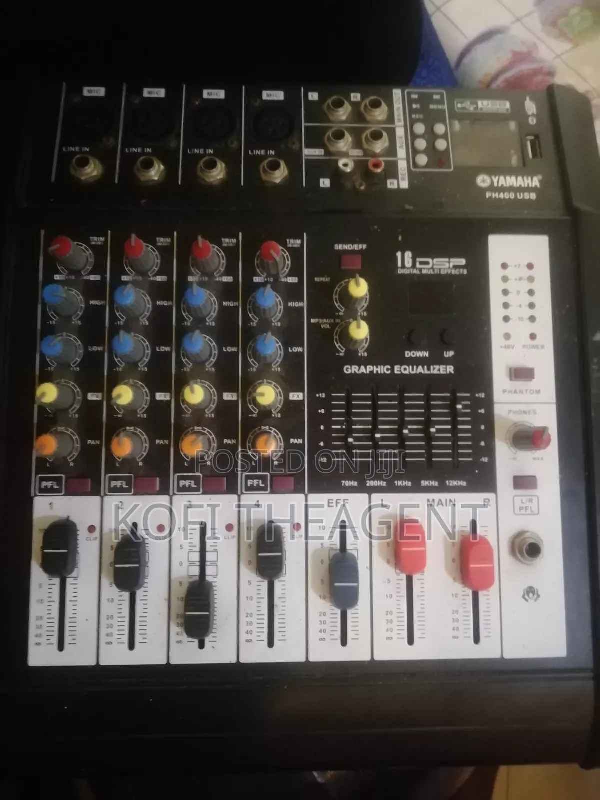 Yamaha Ph400 Powered 4channel Mixer
