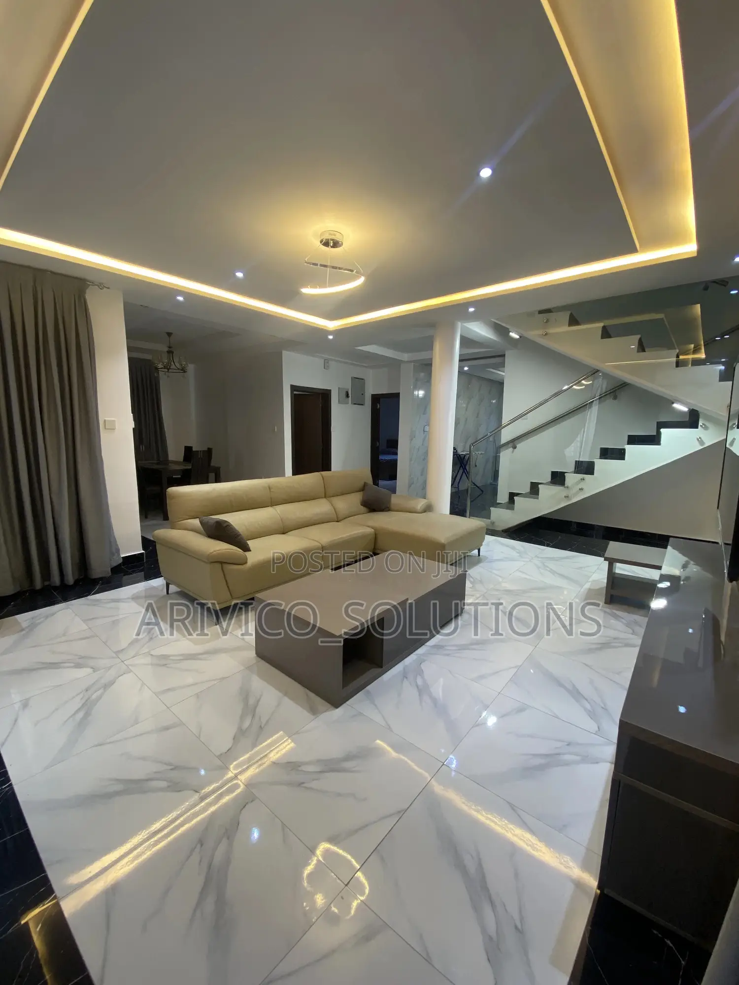 Furnished 4bdrm House in American House, Accra Metropolitan for rent