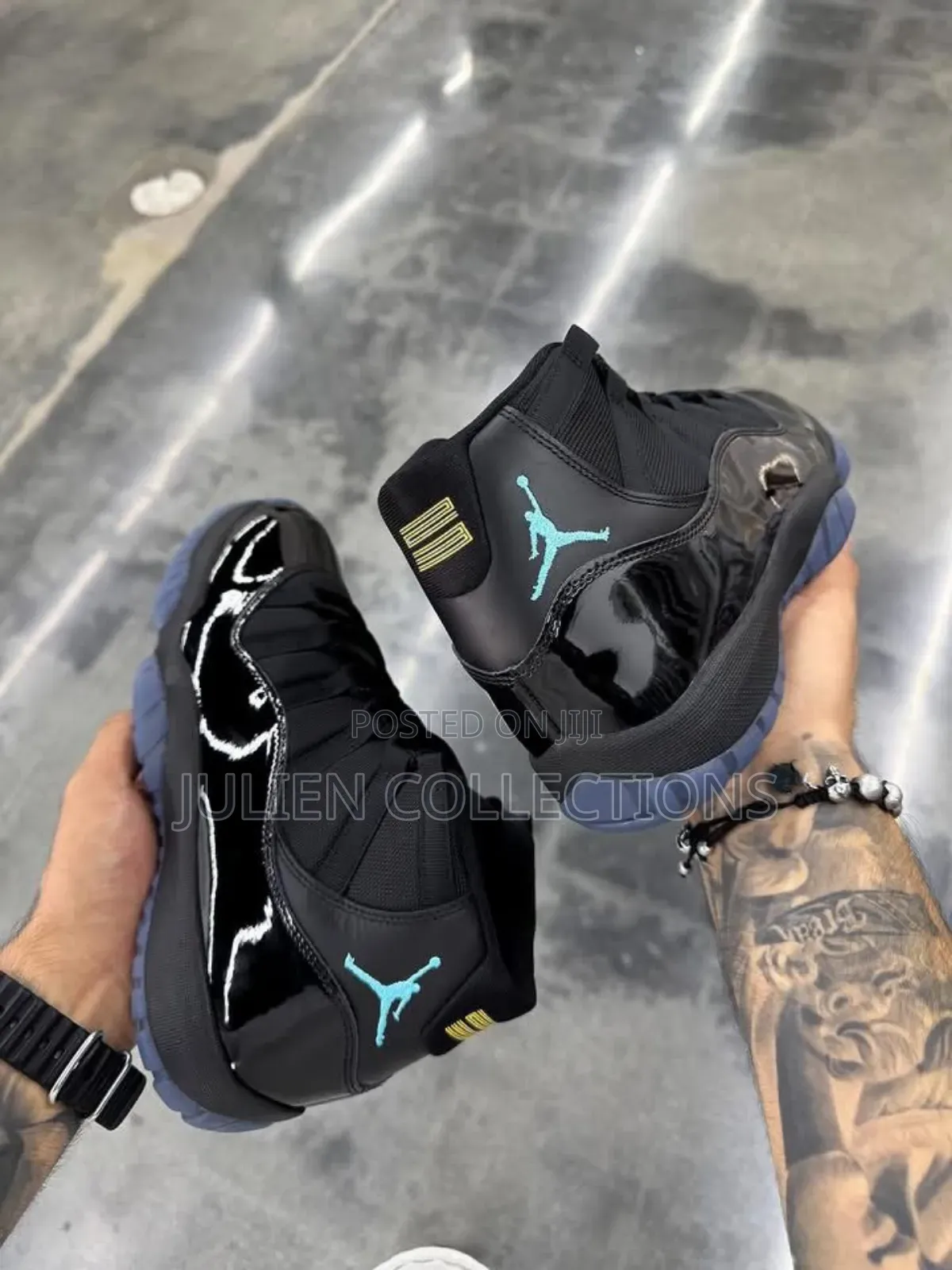 Jordan Air Retro 11 Jd Black Blue