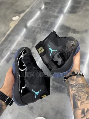 Jordan Air Retro 11 Jd Black Blue