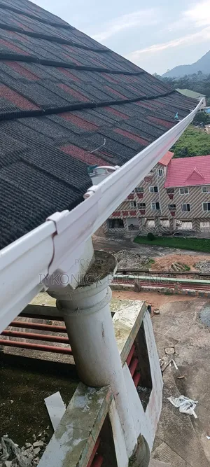 PVC Rain Gutters Installation
