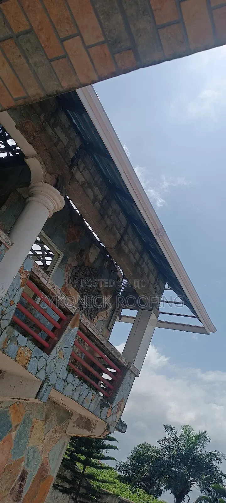 PVC Rain Gutters Installation