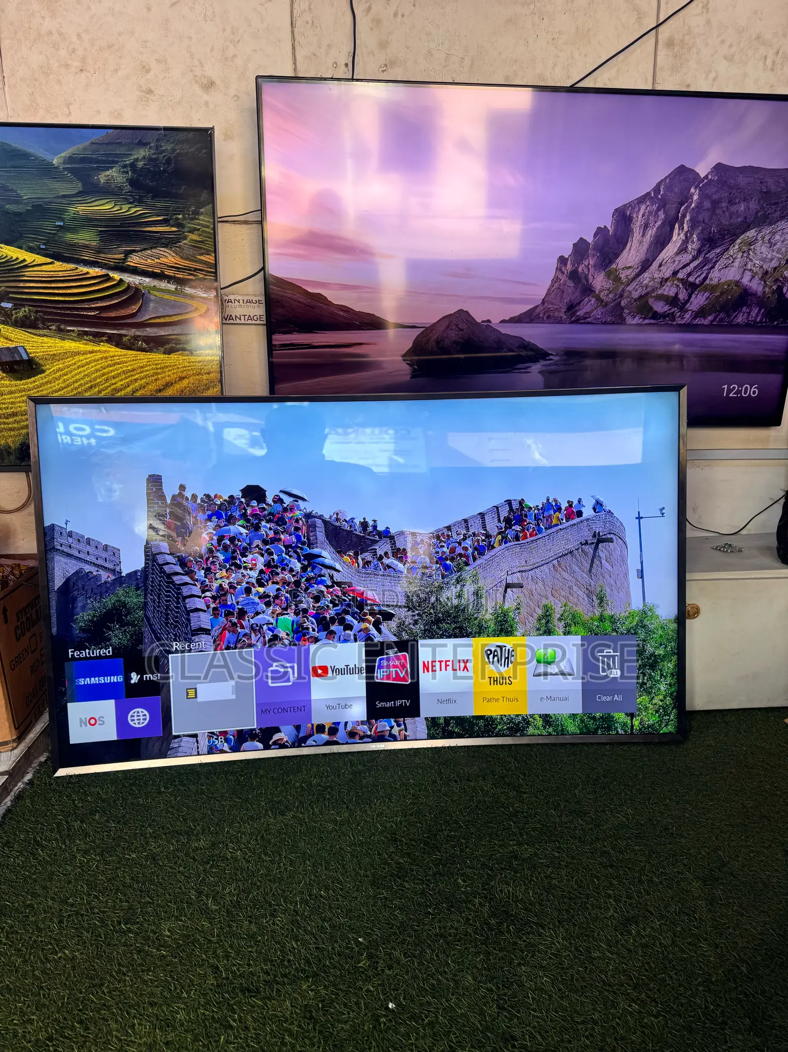 Samsung 55 Inches Uhd Graphics Digital Satellite Curve Tv