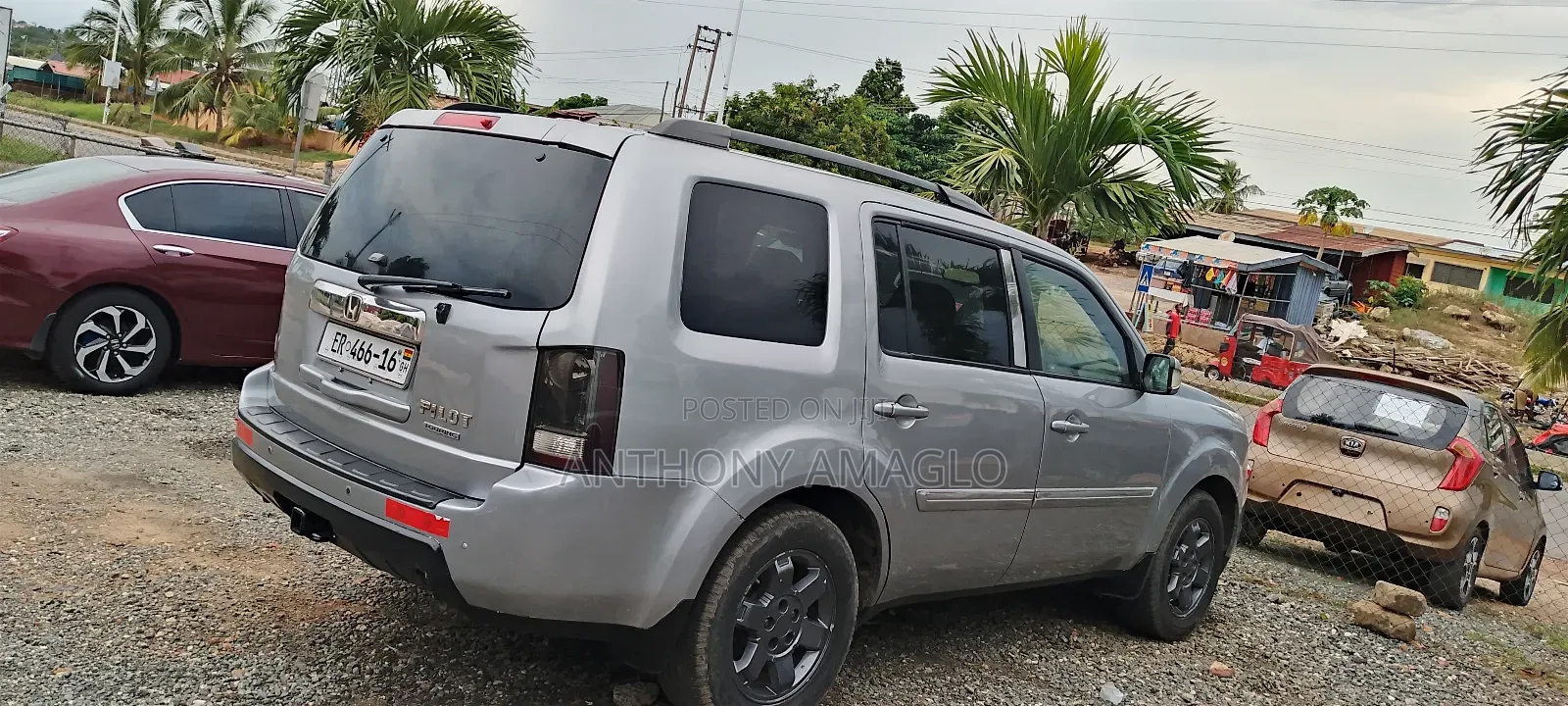 Honda Pilot Touring w/RES/Navi 4WD (3.5L 6cyl 5A) 2011 Gray