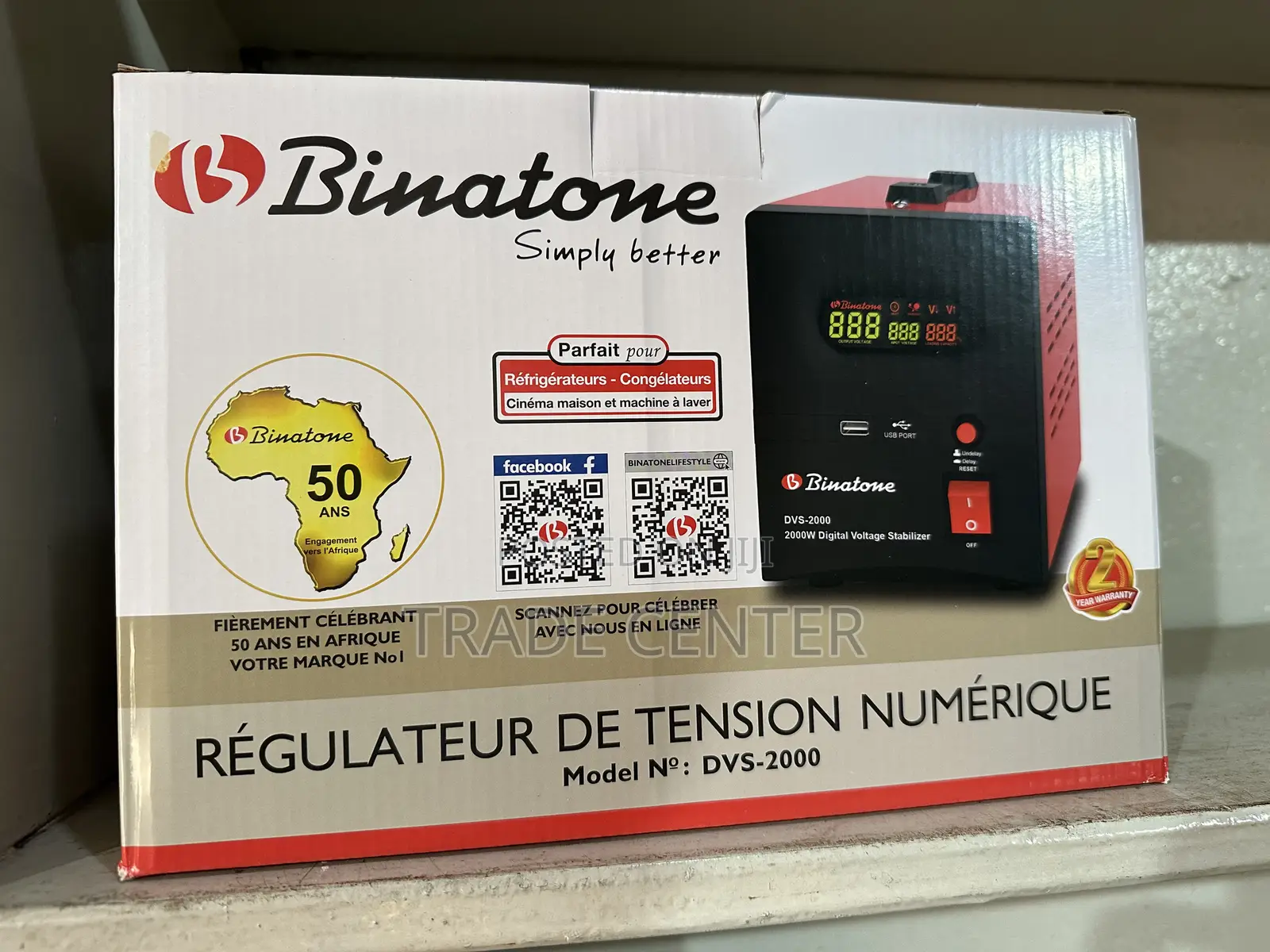 Binatone 2000 Watts Stabilizer
