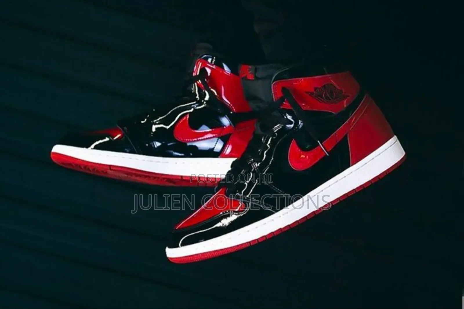 Air Jordan 1 Retro High Patent Bred