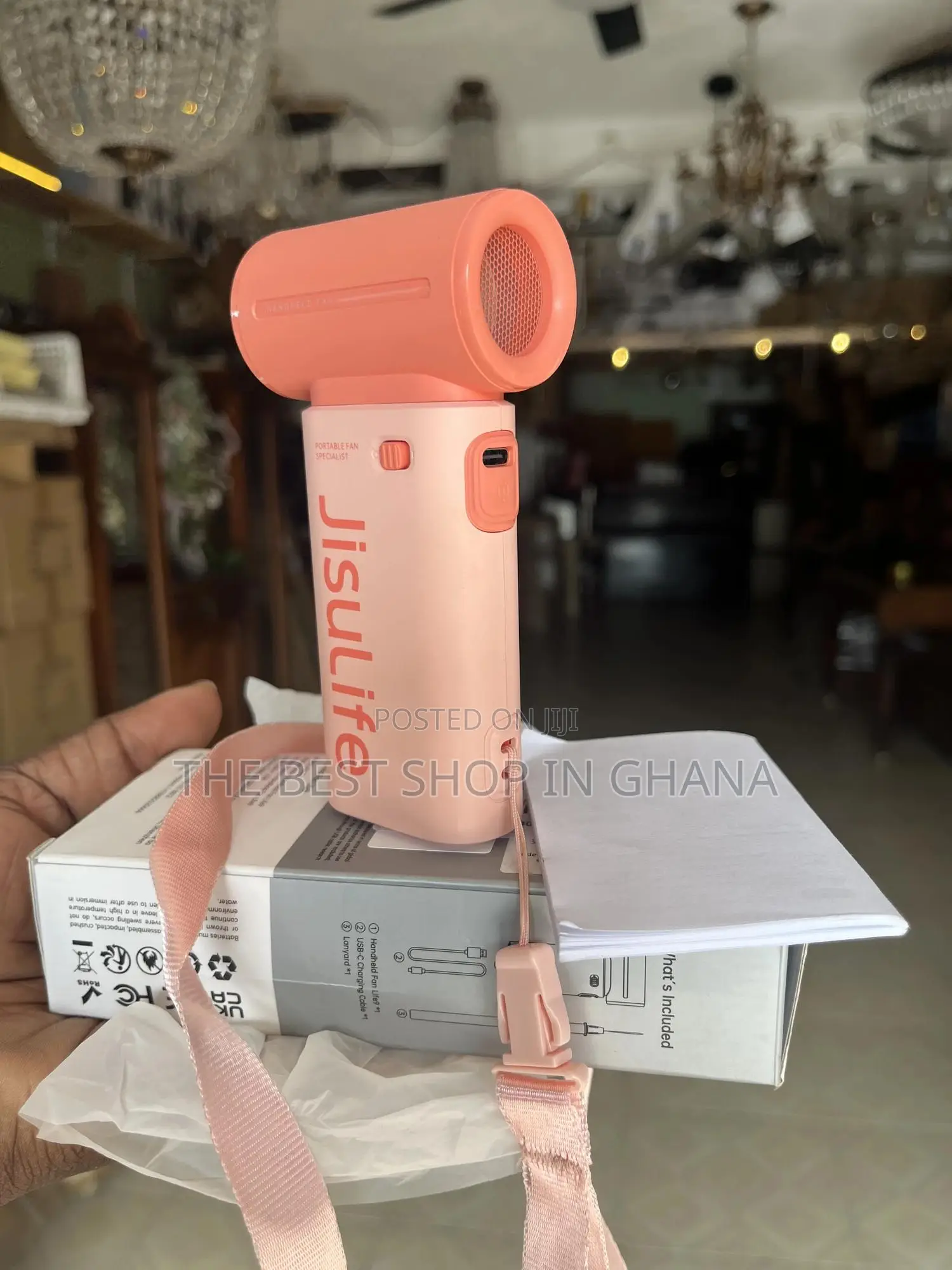 Quality Handy Fans From Uk Charge for 8 Hours and Use It for 16 Hours