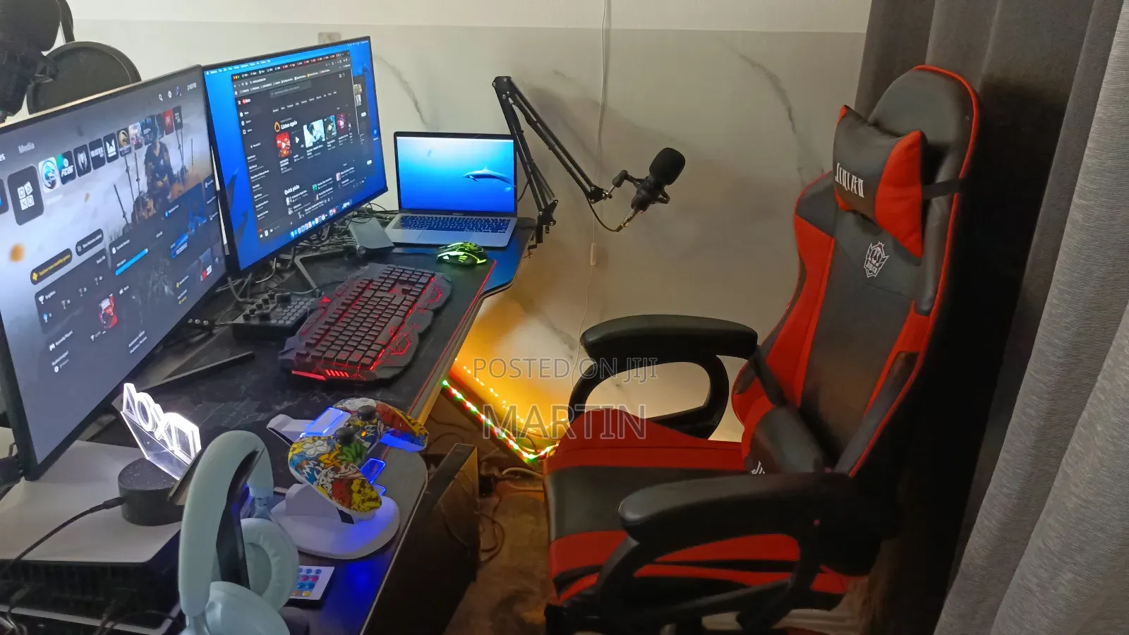 Gaming and Streaming Setup