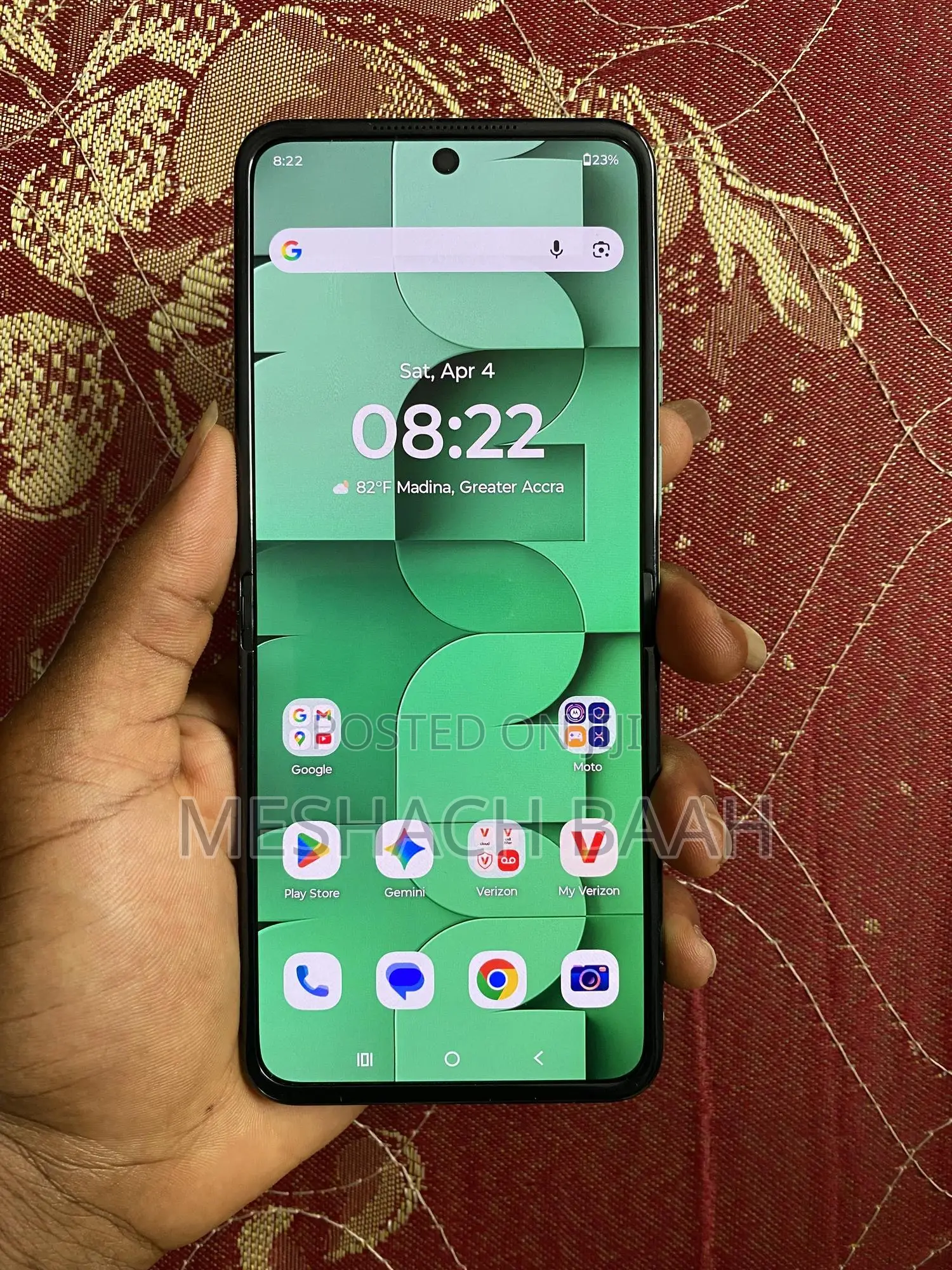 New Motorola Razr 2024 256 GB Green