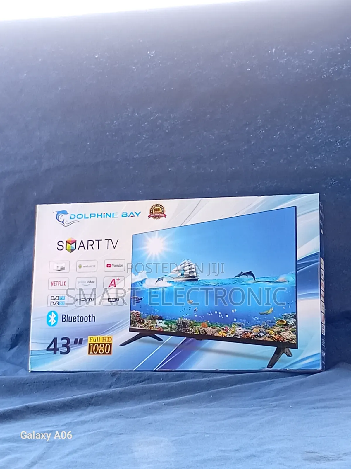 Dolphine Bay 43" Smart Tv – Clear Picture, Smart Features