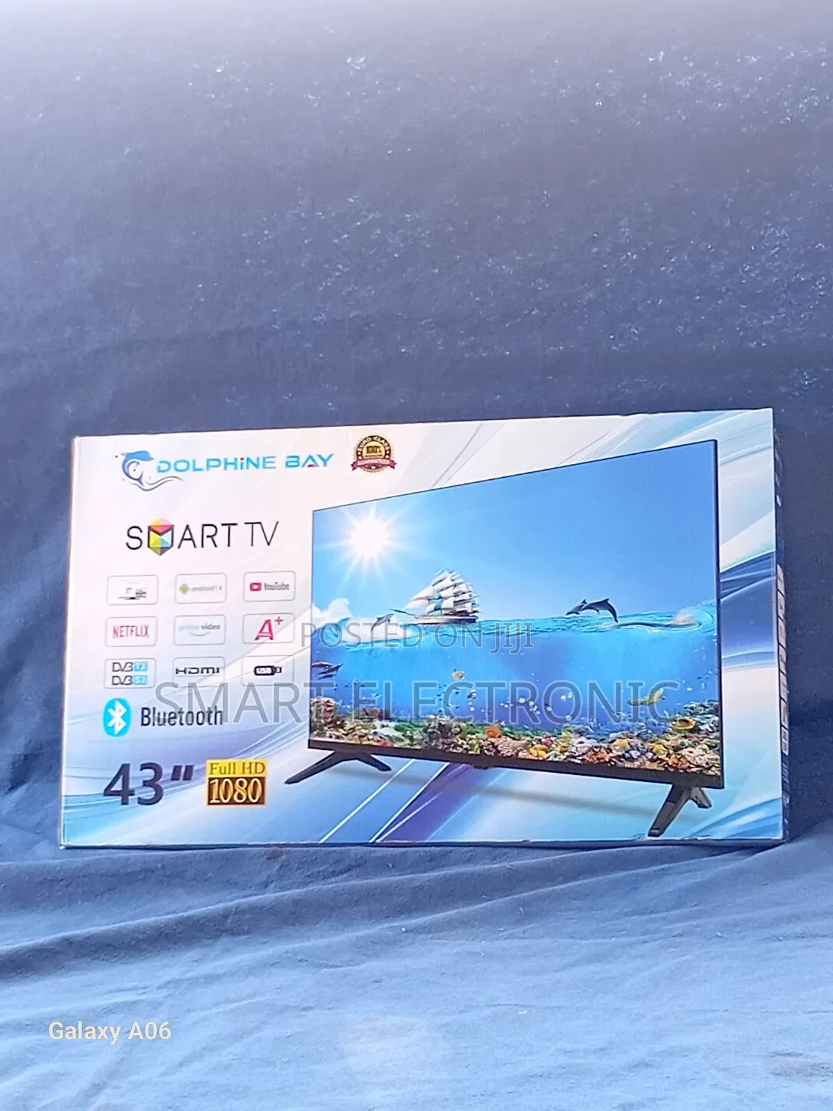 Dolphine Bay 43" Smart Tv – Clear Picture, Smart Features