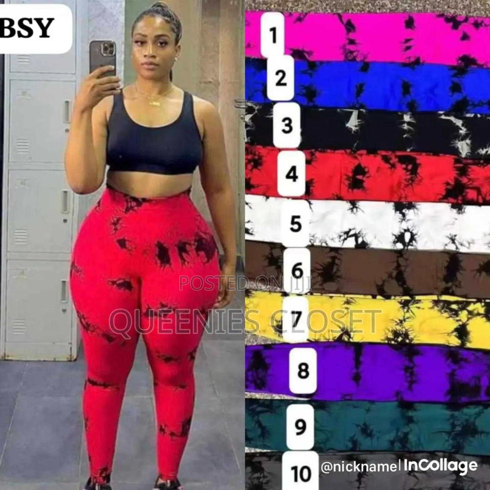 High Waist Scrunch Leggings – Body Shaping (Free Size)
