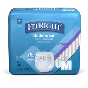 Fitright Ultra Underwear, Incontinence Supplies, Size M,