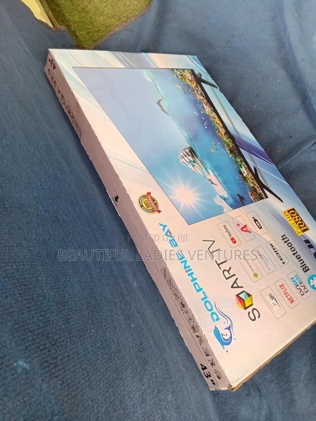 Dolphine Bay 43” Hd Smart Tv – Sharp Display Smart Features